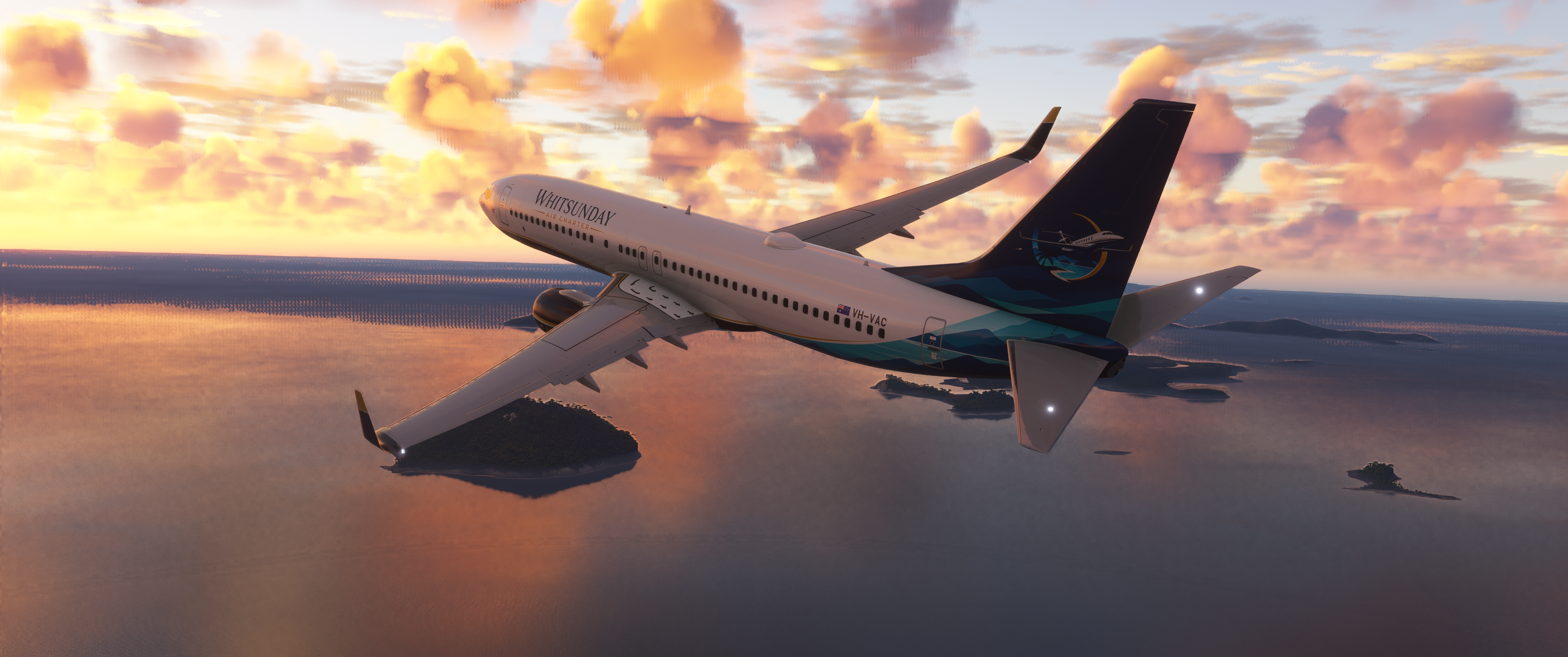Whitsunday Air Charters Boeing 737-800 BBJ